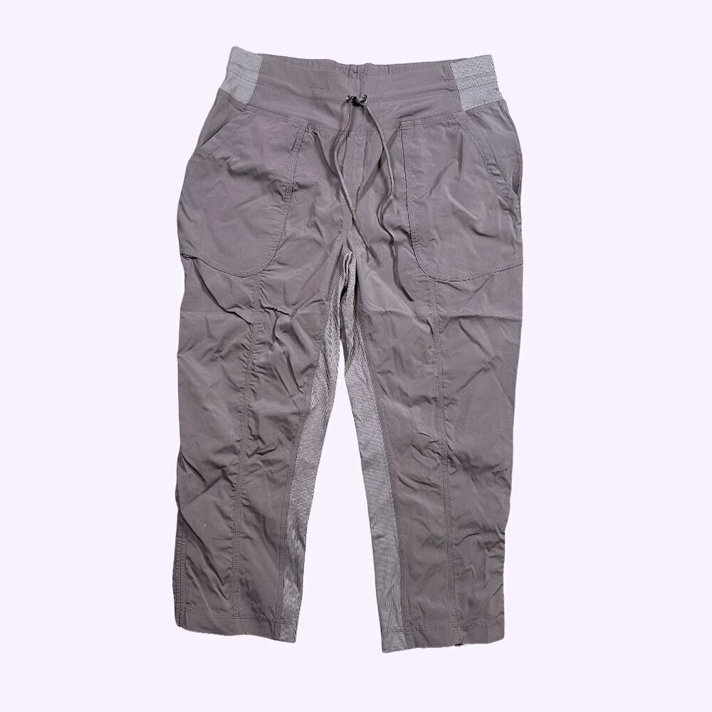 Indyeva Cropped Hiking Outdoor Gorpcore Purple Mauve Pants Women's Size Medium